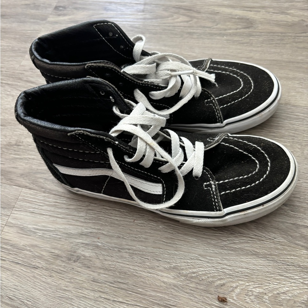 Vans Black and White Shoes